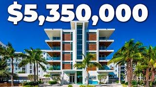 The $5,350,000 Way to Live in Downtown Sarasota's NEWEST Luxury Condo Building - One88