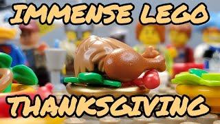 IMMENSE Lego Thanksgiving (Animated Stop-Motion)