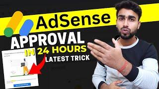 Google AdSense Approval In 24 hours | AdSense Approval Latest Trick #blogging #adsense #microniche