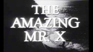 Film-Noir Horror Thriller Movie - The Amazing Mr X (1948)