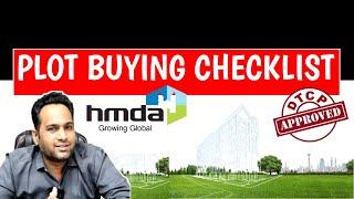 DTCP, HMDA Plot Buying Checklist- Hyderabad Realestate Latest updates.