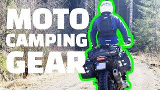 How to Get Started with Motorcycle Camping Gear