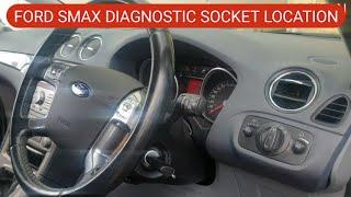 Ford Smax On Board Diagnostic Socket Location.