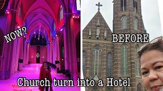 Church that turns into a Hotel (St.Peter Church️Hotel Marienhage in Eindhoven the Netherlands )