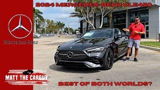 Brand new model! 2024 Mercedes-Benz CLE450 is a fun sporty luxury coupe. Review and test drive.