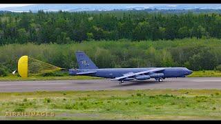 B-52 Lands at Former Loring AFB Maine - August 11, 2022