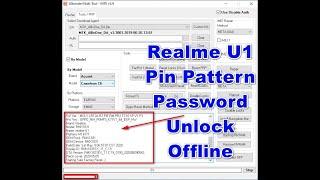 Realme U1 (RMX1831) Pattern Lock Password Unlock Remove Without Pinout By UMT MTK Tool