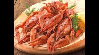 Раки речные вареные от Луча. Boiled river crayfish. 水煮小龙虾