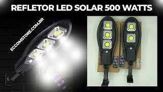 REFLETOR LED SOLAR 500 WATTS