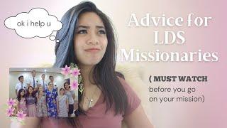 Advice for LDS Missionaries (Before Mission)