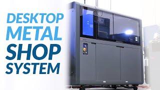 Quick Look: Desktop Metal Shop 3D Printer - Binder Jetting Metal 3D Printing @ Proto3000