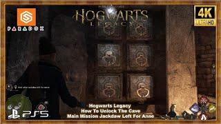 Hogwarts Legacy How To Unlock The Cave In Main Mission Jackdaw Left For Anne