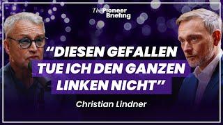 Ampel vor dem Aus? Christian Lindner im Gespräch mit Gabor Steingart | The Pioneer Briefing