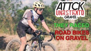 Road Bikes Racing GRAVEL!