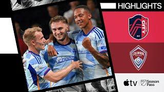 St. Louis CITY SC vs. Colorado Rapids | 3-Goal Shutout | Full Match Highlights | June 19, 2024