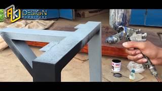 Modern Dining Table Steel | Mr. Ream