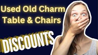 Pre Loved Wood Bros Old Charm Dining Room Chairs Furniture | Call For The Best Prices