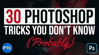 30 Amazing Photoshop SECRETS, TIPS, and TRICKS (You Probably DON'T Know!)