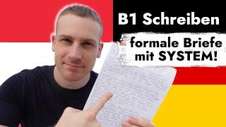 Deutsch B1  Formal Letter 5 Typical Examples!