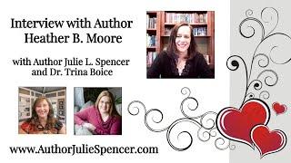 Authors Julie Spencer & Dr. Trina Boice interview Heather B. Moore