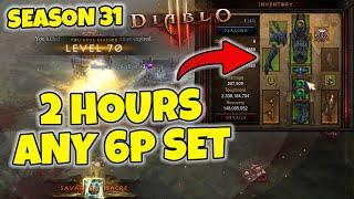 Get any 6 Piece Starter Set in just TWO HOURS Diablo 3 Season 31