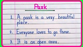 10 Lines On Park Essay In English | 10 Lines Essay On Park | Short Essay On Park