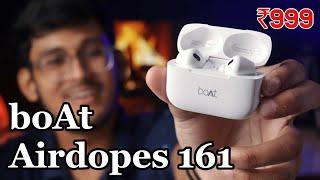 boAt Airdopes 161 || Unboxing & Review || Paisa Vasool 