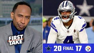 FIRST TAKE | Stephen A. Smith: Hate to admit that Dak Prescott & Cowboys are ELITE after Week 5 win