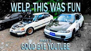 My Final Builds: Built Head K20/24 DC2 & Turbo GSR Ek Hatch (My Good Bye To Youtube 1 Of 3) #DC2 #EK