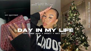 day in my life … again ? | nail day , bath & body works haul … CHRISTMAS TIMEE | @thyriifrazier