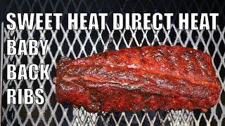 Sweet Heat Direct Heat Baby Back Ribs | Swine & Bovine Barbecue