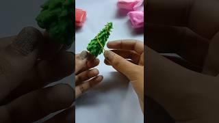 Super clay cristmas tree#diy#easy#shorts#art area