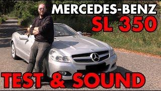 Mercedes-Benz SL 350 (R230 Facelift) | TEST & EXHAUST SOUND |  OEM / STOCK | XHAUST