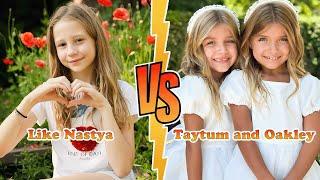 Like Nastya VS Taytum and Oakley Transformation  New Stars From Baby To 2024