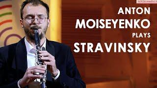 Stravinsky - 3 pieces for clarinet solo LIVE