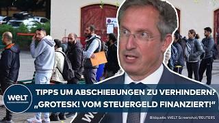 ASYL: Mit Steuergeld finanziert! Seite liefert Asylbewerbern Tipps um Abschiebungen zu verhindern!