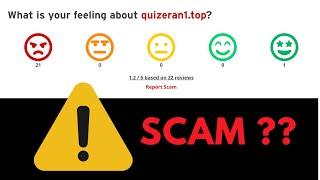 Quizeran1 Top Review - Is It Legit or Scam (2025)