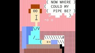 Pipe Strip (07/27/1978) ANSI art + limerick tribute