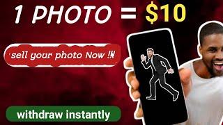 Earn $10 for Every photo you upload on this App / how to make money online