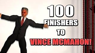 100 Finishers To Vince McMahon! - Wrestling Revolution 3D