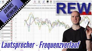 REW Frequenzverlauf - Analyse & Optimierung