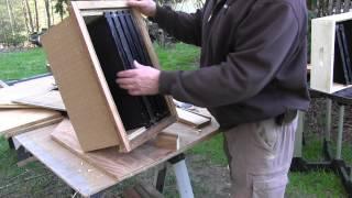 DIY Honey Bee Swarm Bait Hive Trap part 1