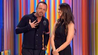 Aaron Paul Appeared At The Game Awards 2024 Promoting The Game: Dispatch (with Laura Bailey)