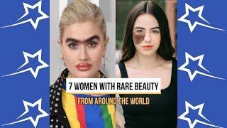 7 Women With Rare Beauty From Around The World