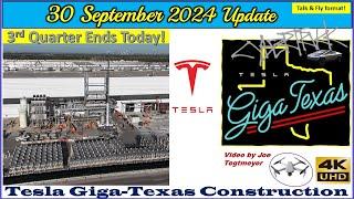 Cathode Automation, E Casting Steel &  Boring Tunnel Panels! 30 Sep 2024 Giga Texas Update(07:55 AM)