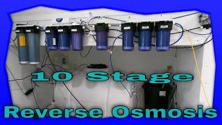 MASSIVE 10 Stage Reverse Osmosis Water Filtration System