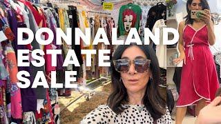 SHOP DONNALAND ESTATE SALE WITH ME!