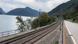 QUESTO TRENO CORTISSIMO parte dalla SVIZZERA E NON PASSA MAI IN ITALIA