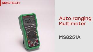 MASTECH Auto ranging multimeter MS8251A