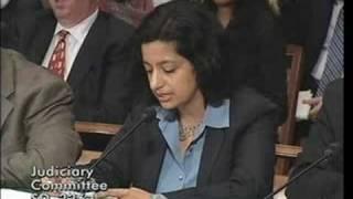 Farhana Khera/Muslim Advocates Senate Testimony 1 of 3